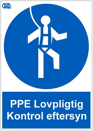 PPE eftersyn Maxi taske  dobbelt/trippel